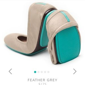 Tieks Feather Grey size 8